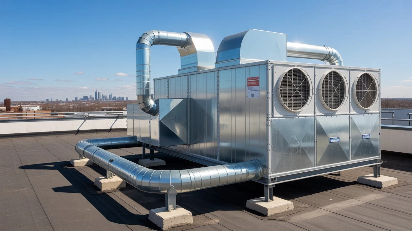 Industrial silos and piping