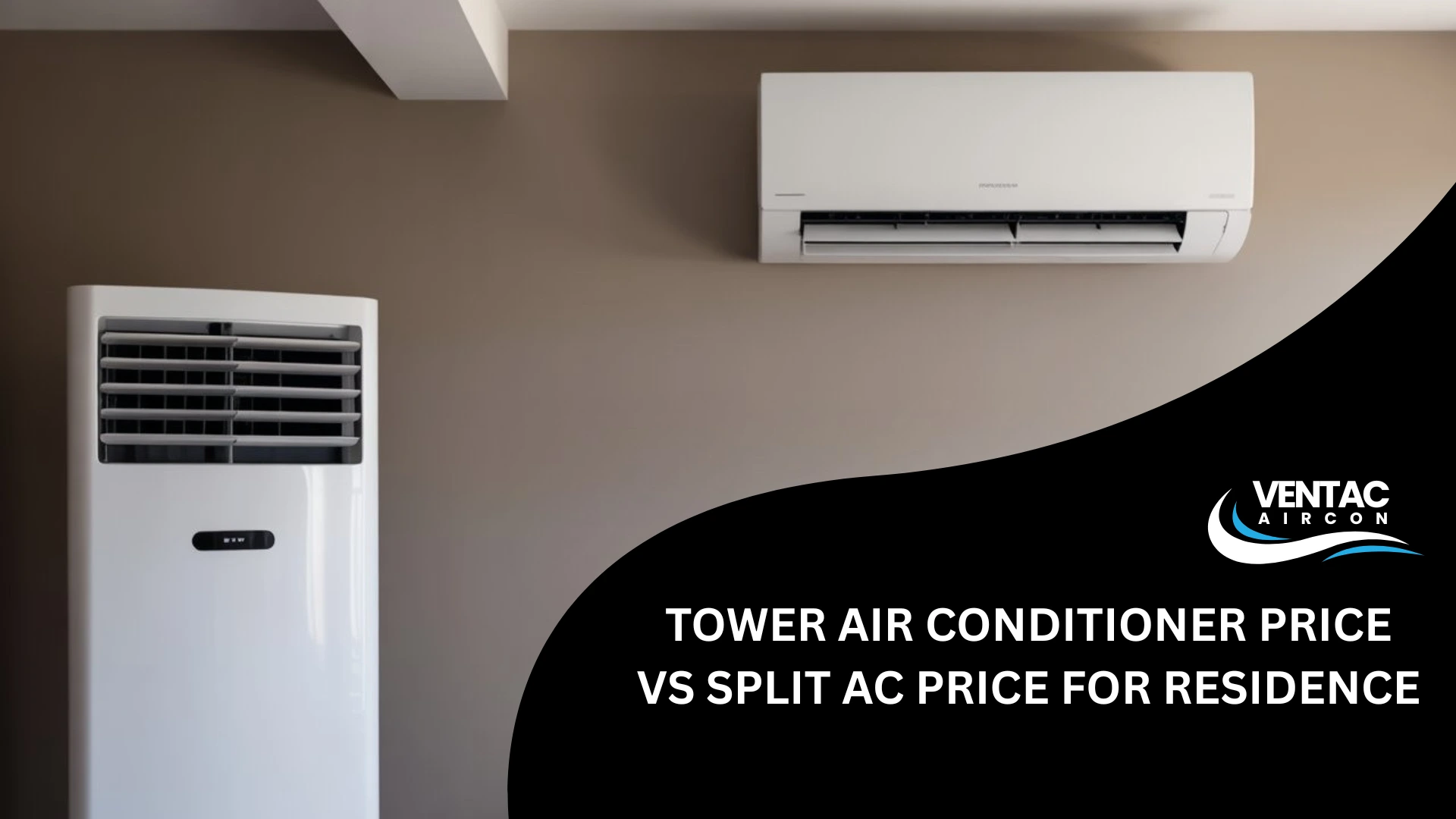 Tower AC vs Split AC Cost Compare